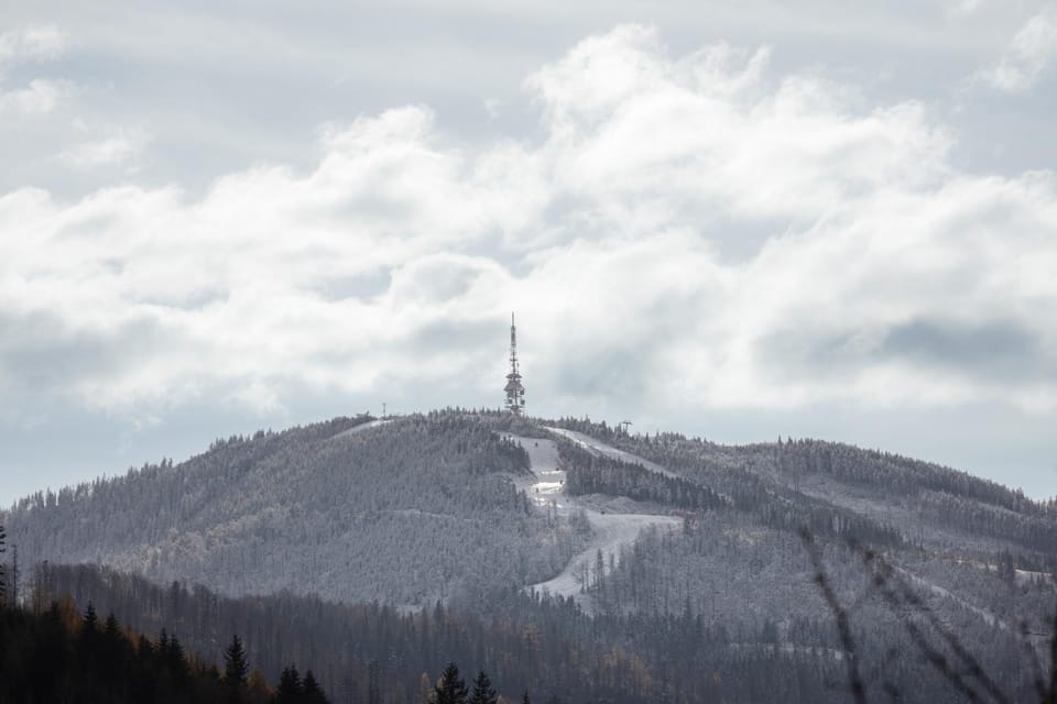 Day, Natural landscape, Winter, Mountain view
