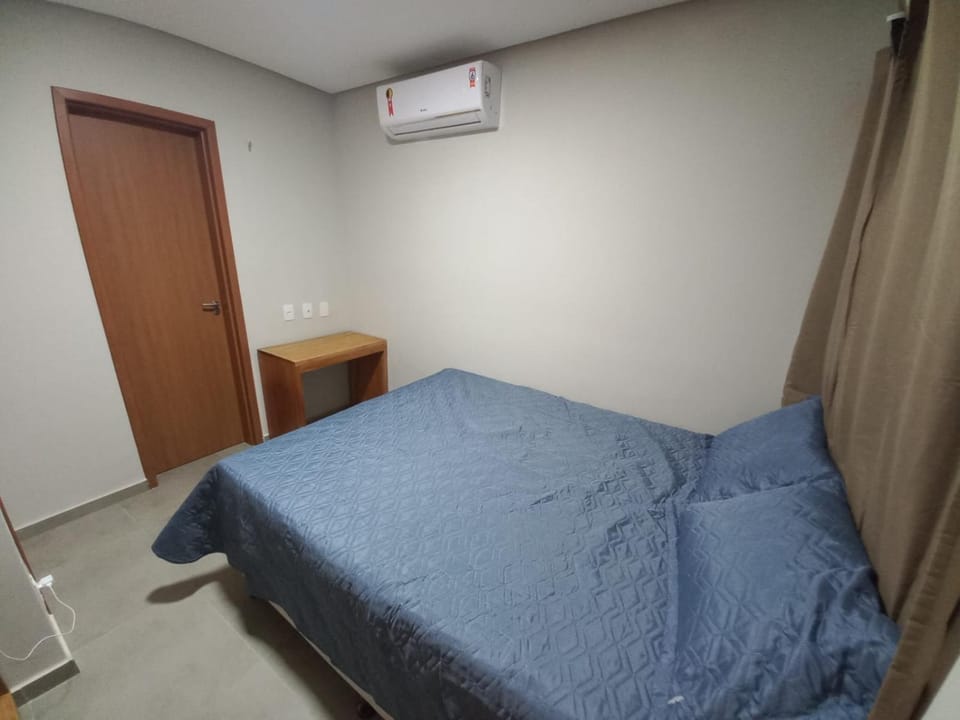 Bed, Photo of the whole room, Bedroom, air conditioner