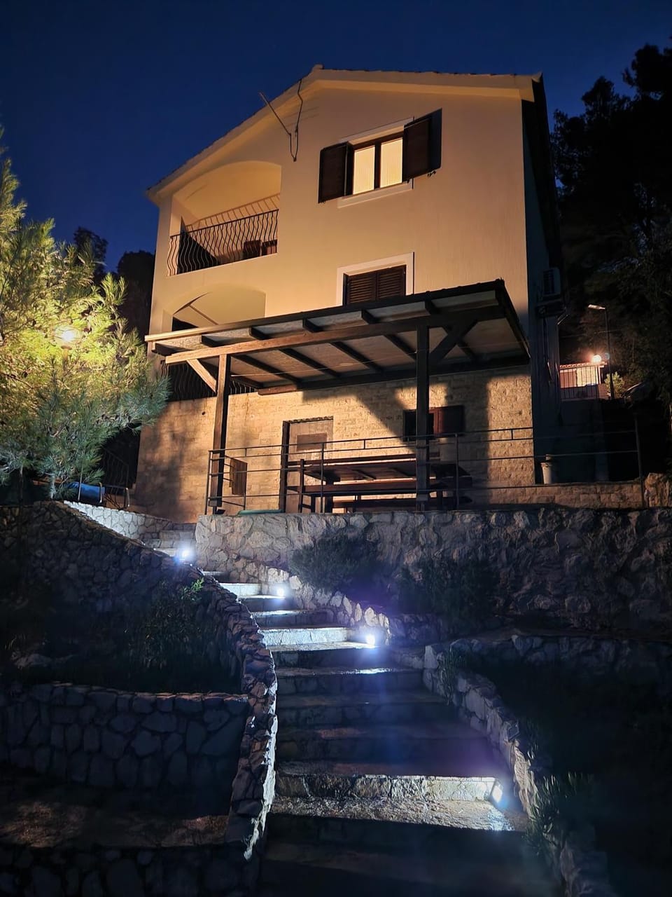 Property building, Night