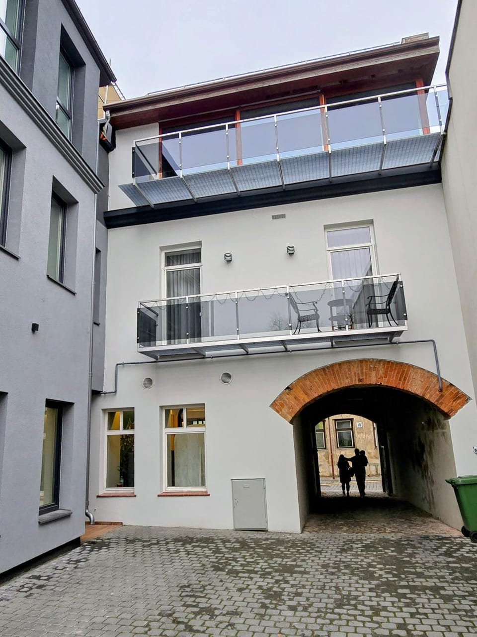 Property building, Inner courtyard view