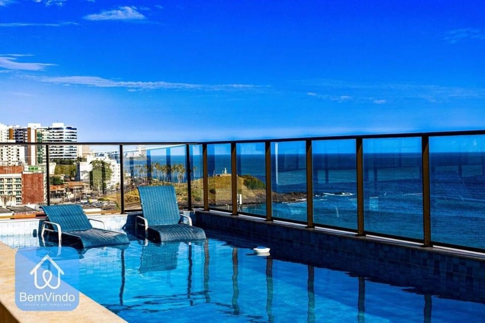 Balcony/Terrace, Pool view, Sea view, Swimming pool