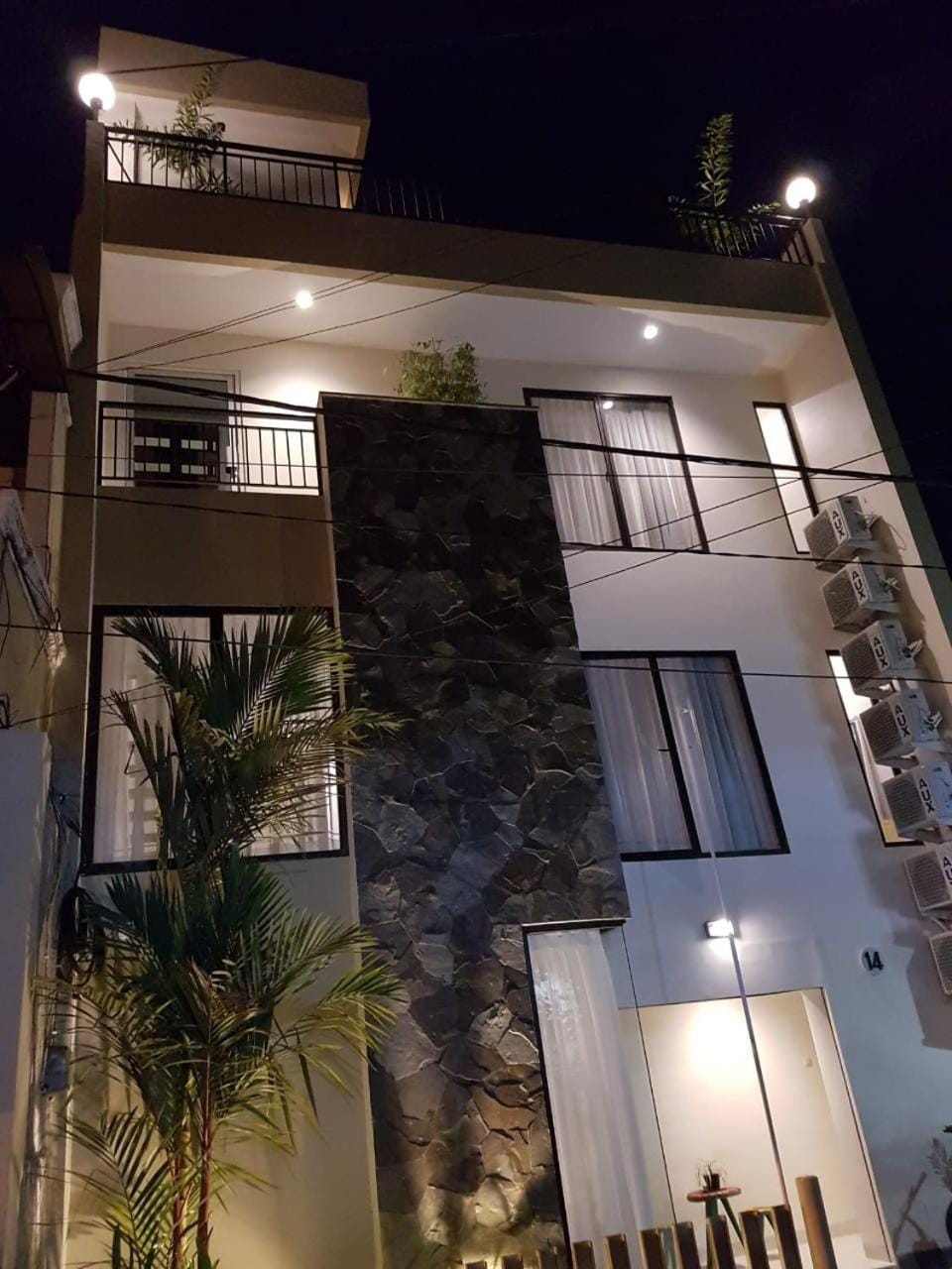 Property building, Night