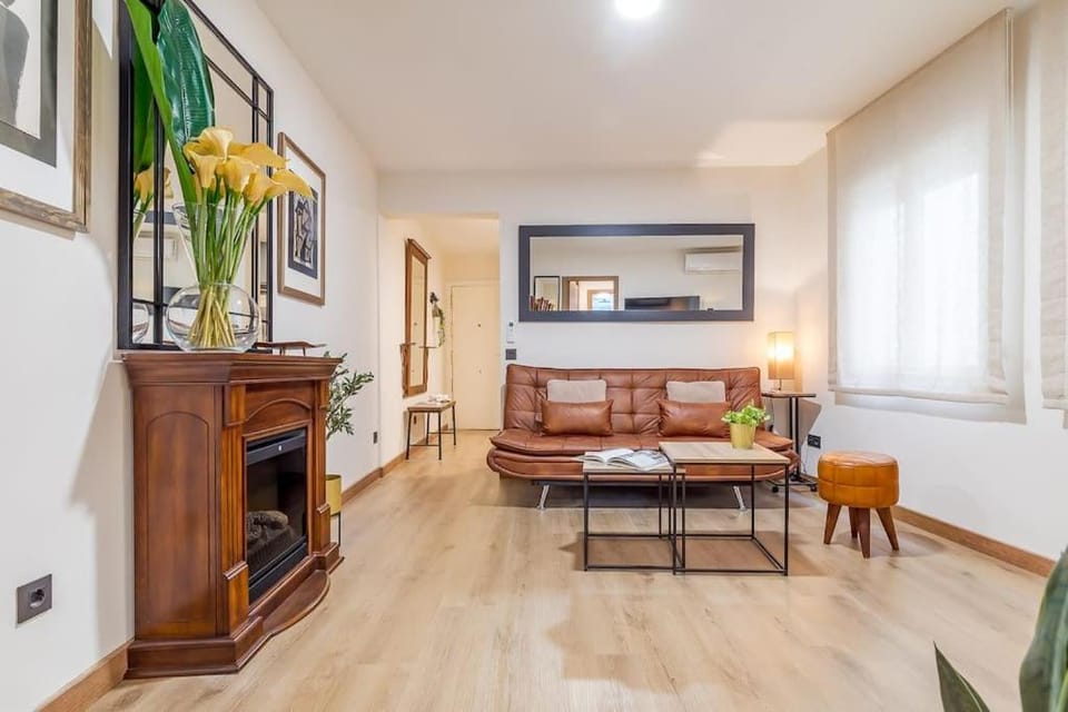 Living room, flat iron