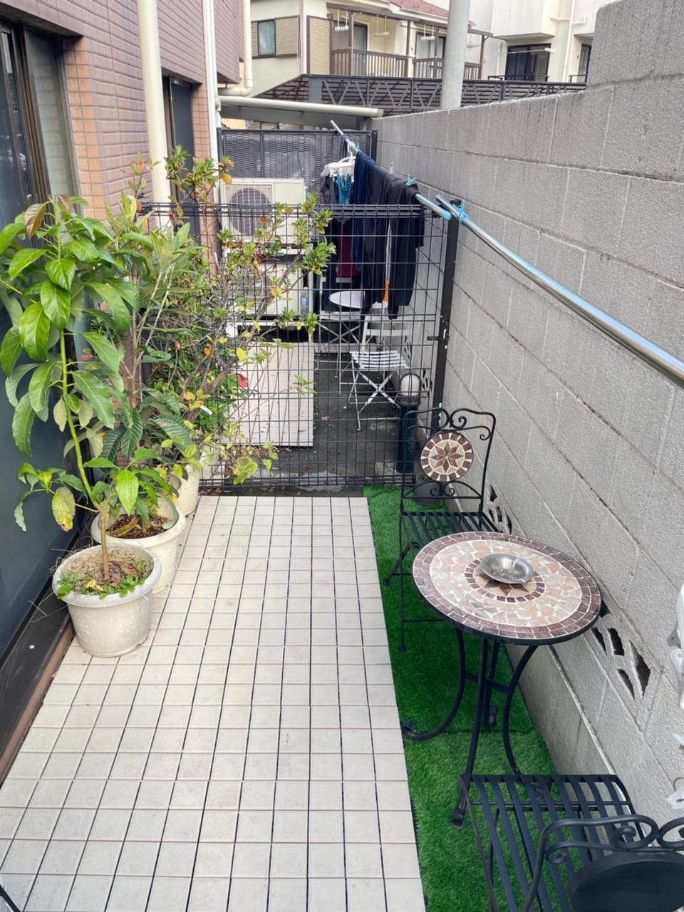 桜の宿28 square meter king size bed with sofa bed, garden room Apartment in Shinjuku