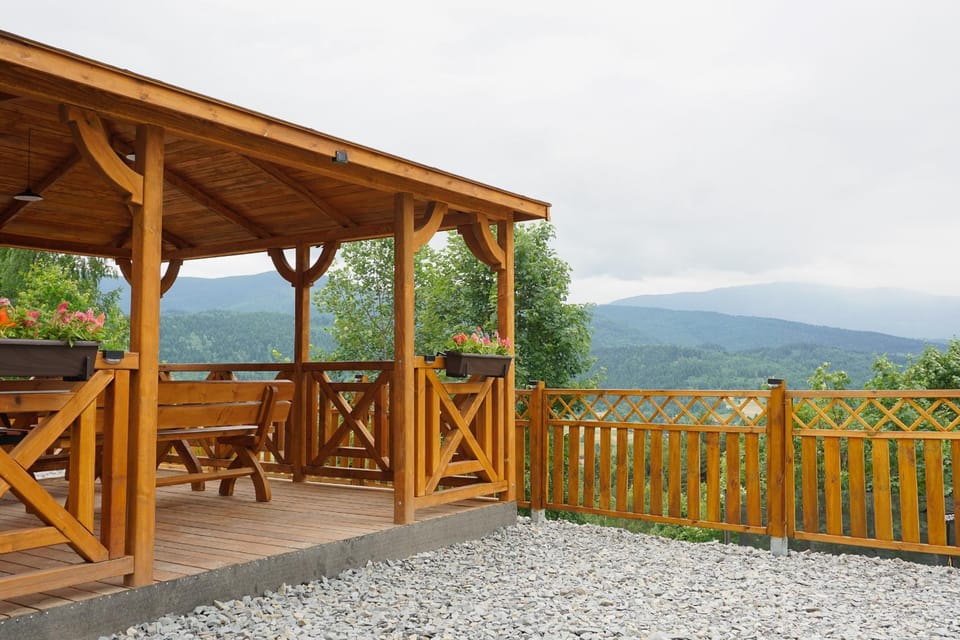 Day, Natural landscape, View (from property/room), Balcony/Terrace, Mountain view