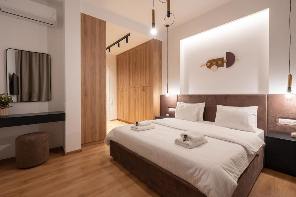 Bed, Photo of the whole room, Bedroom, wardrobe