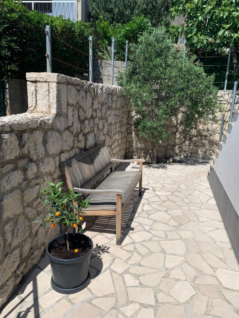 Patio, Garden view