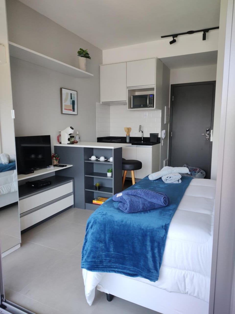 Lindo estúdio I Perdizes I Nubank Parque Apartment in Sao Paulo City