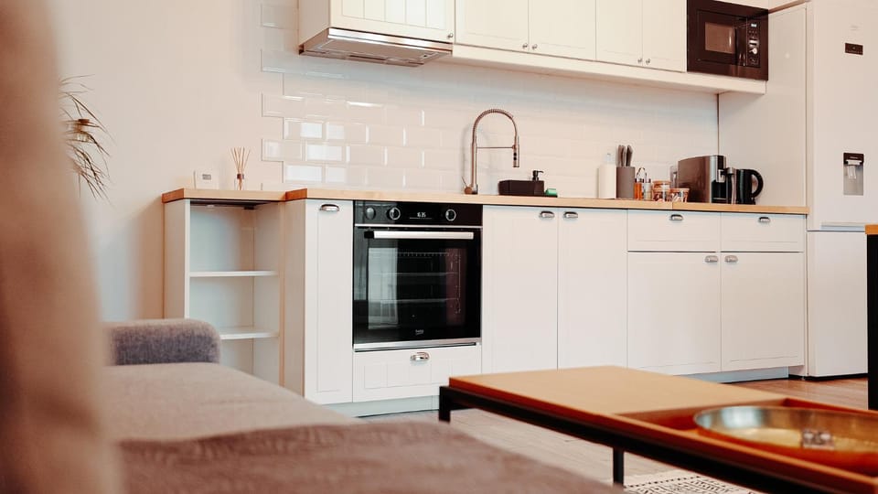 Kitchen or kitchenette, minibar, pet friendly, stove
