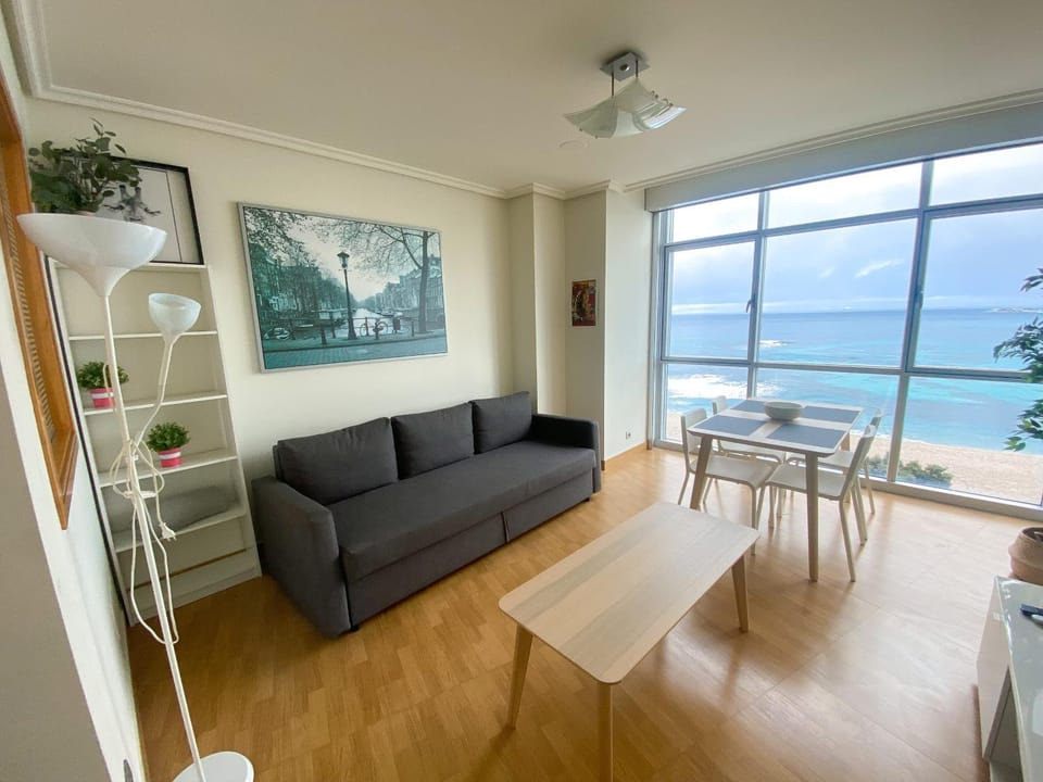 View (from property/room), Living room, Sea view