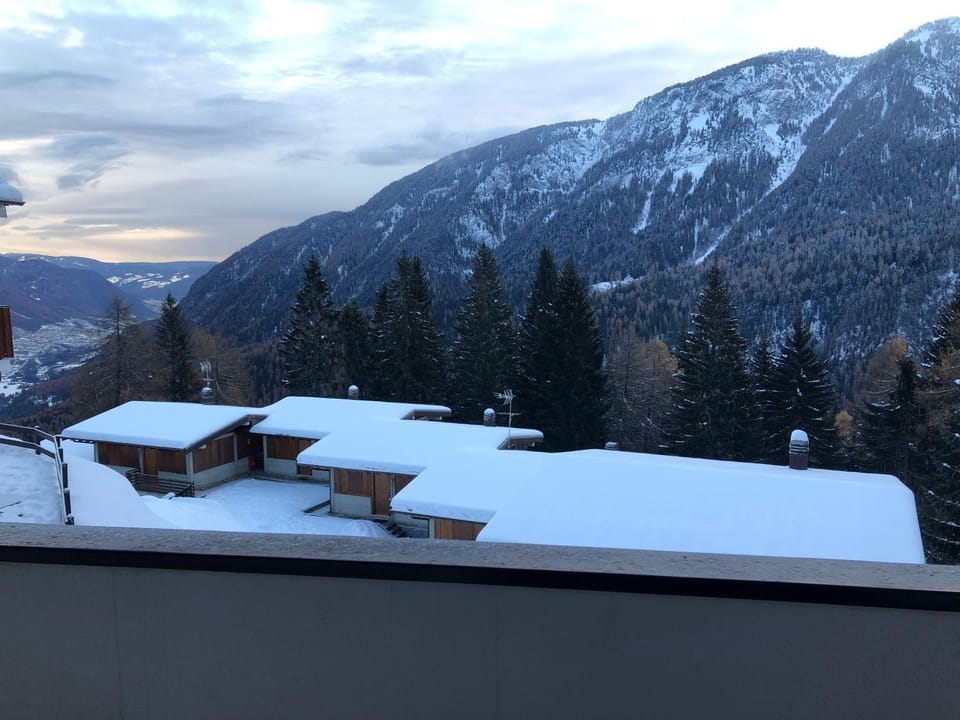Day, Natural landscape, Winter, Balcony/Terrace, Mountain view