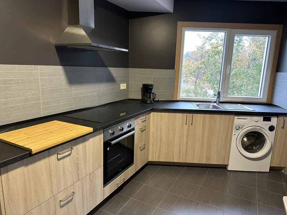 Kitchen or kitchenette, minibar, pet friendly, stove, washing machine