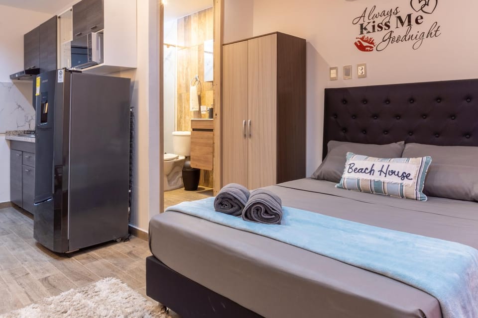 #6 Comfort Para Parejas, Piscina, AA en Playa Dormida a 5 minutos del Aeropuerto y a 15 minutos al Rodadero en Bus, 10 Minutos Caminando a la Playa Apartment in Magdalena, Colombia