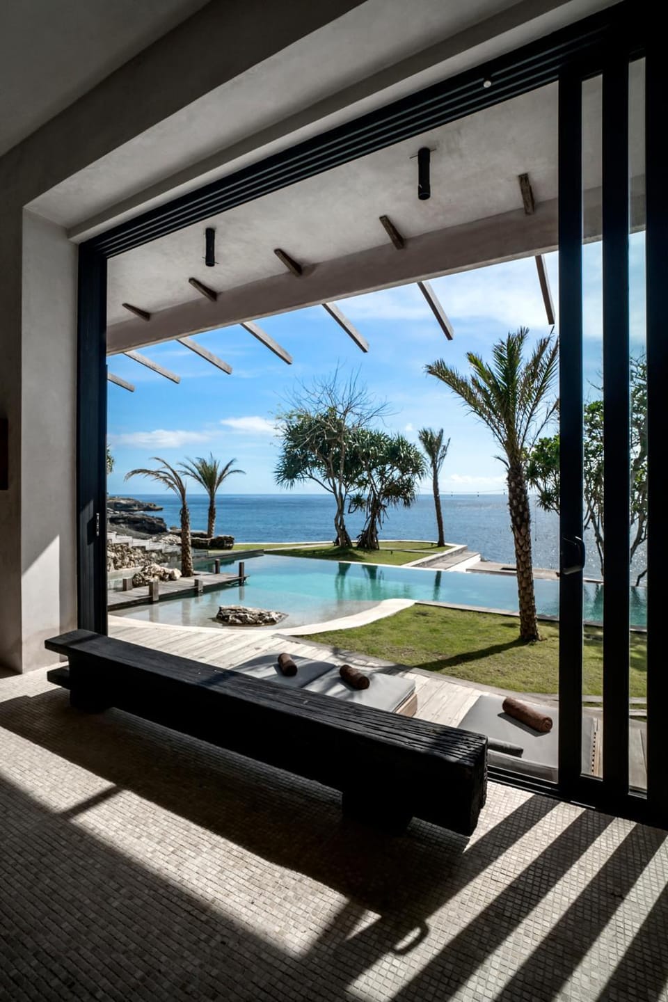 Day, Sea view, Swimming pool, Sunrise