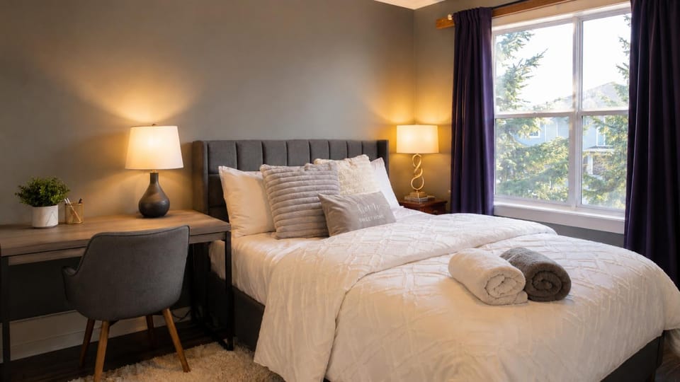 Bed, Bedroom