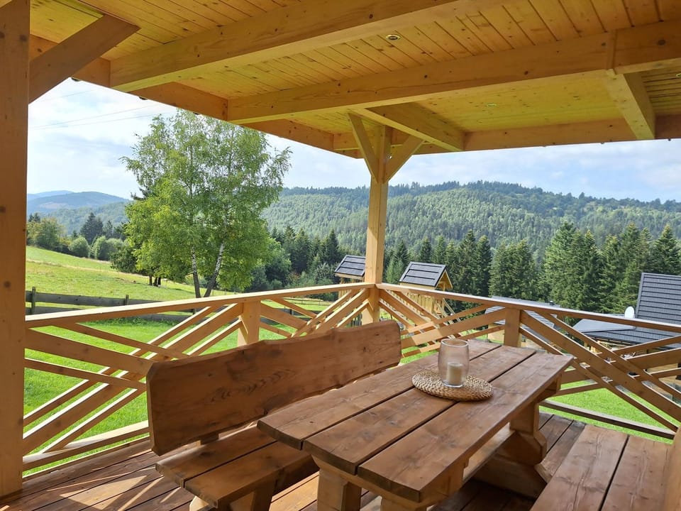 Natural landscape, Balcony/Terrace, Mountain view