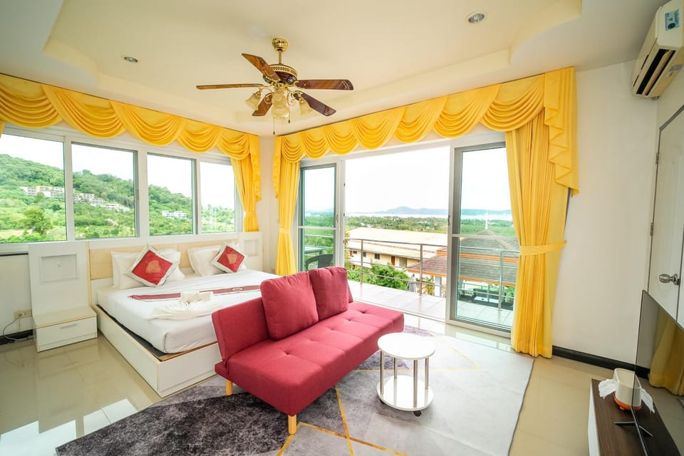 Natural landscape, View (from property/room), Seating area
