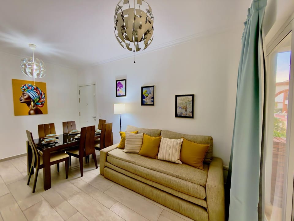 Bird's eye view, Living room, Dining area, Garden view