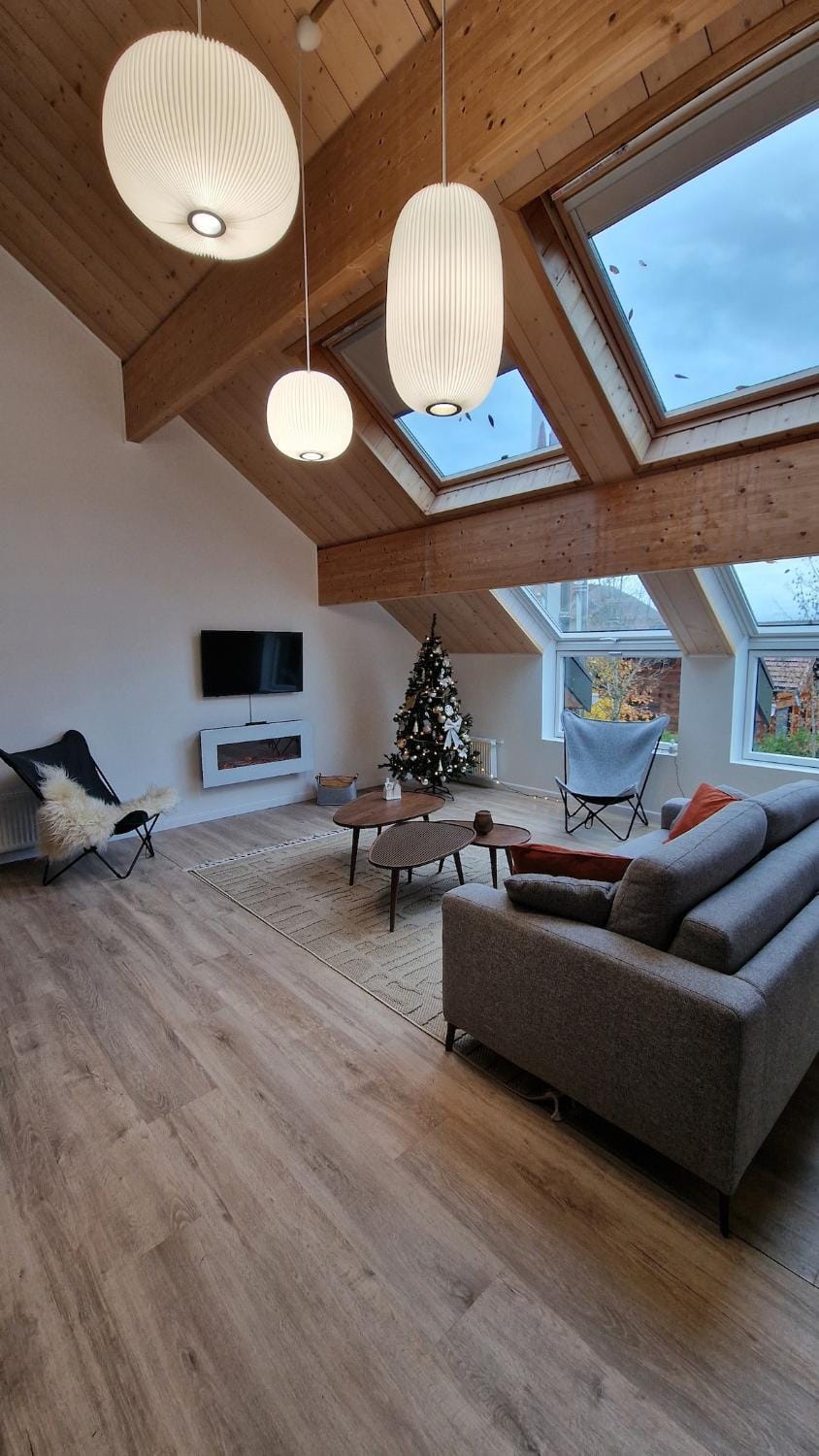Duplex type chalet dans le Jura Apartment in Jura