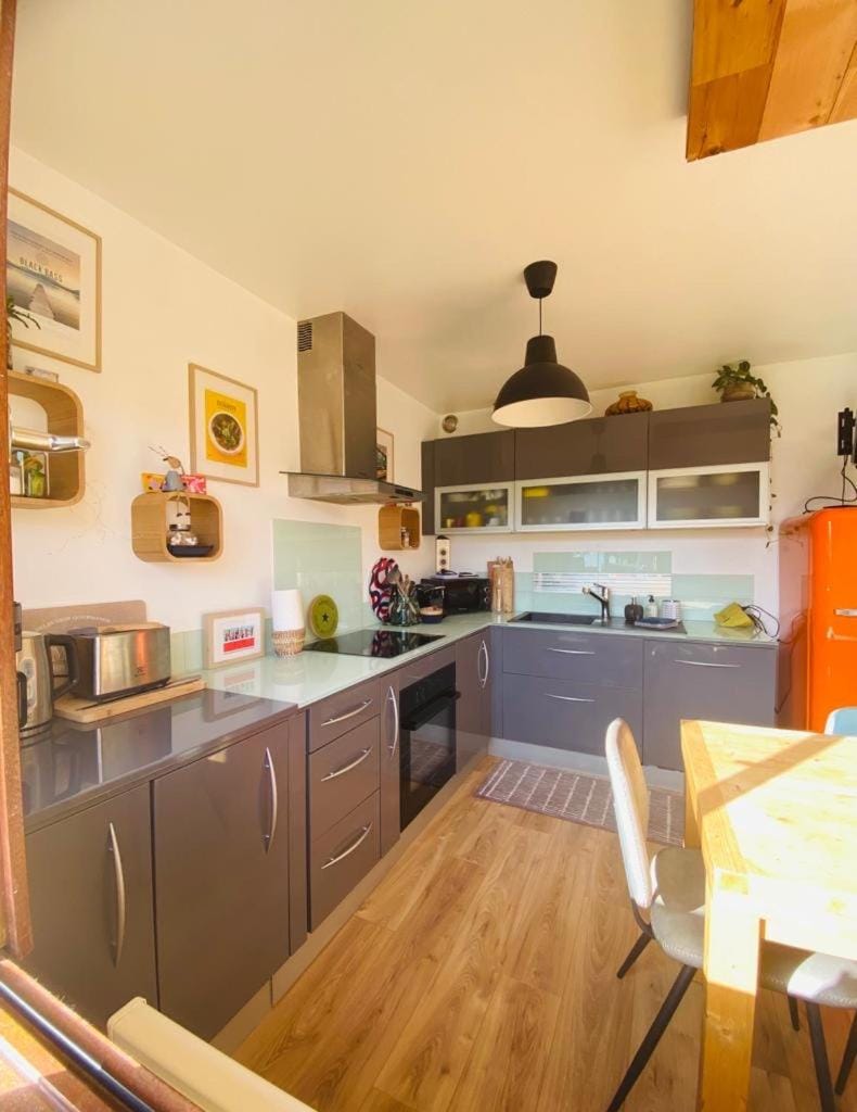 Appartement au calme avec vue sur les montagnes. Apartment in Sévrier