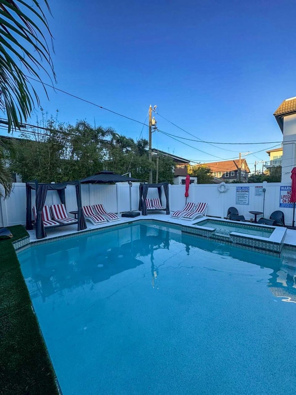 Pool view, Swimming pool