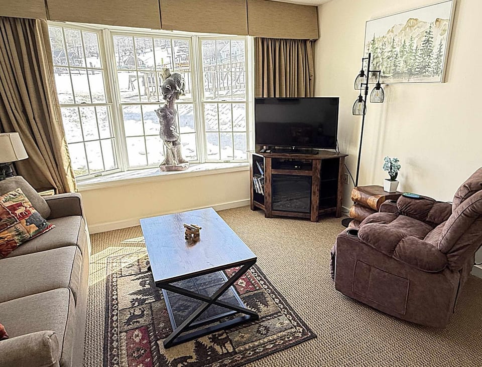 Mountain View Suite Sleeps 4 Ski OnOff Jiminy Peak Apartment in Lanesborough