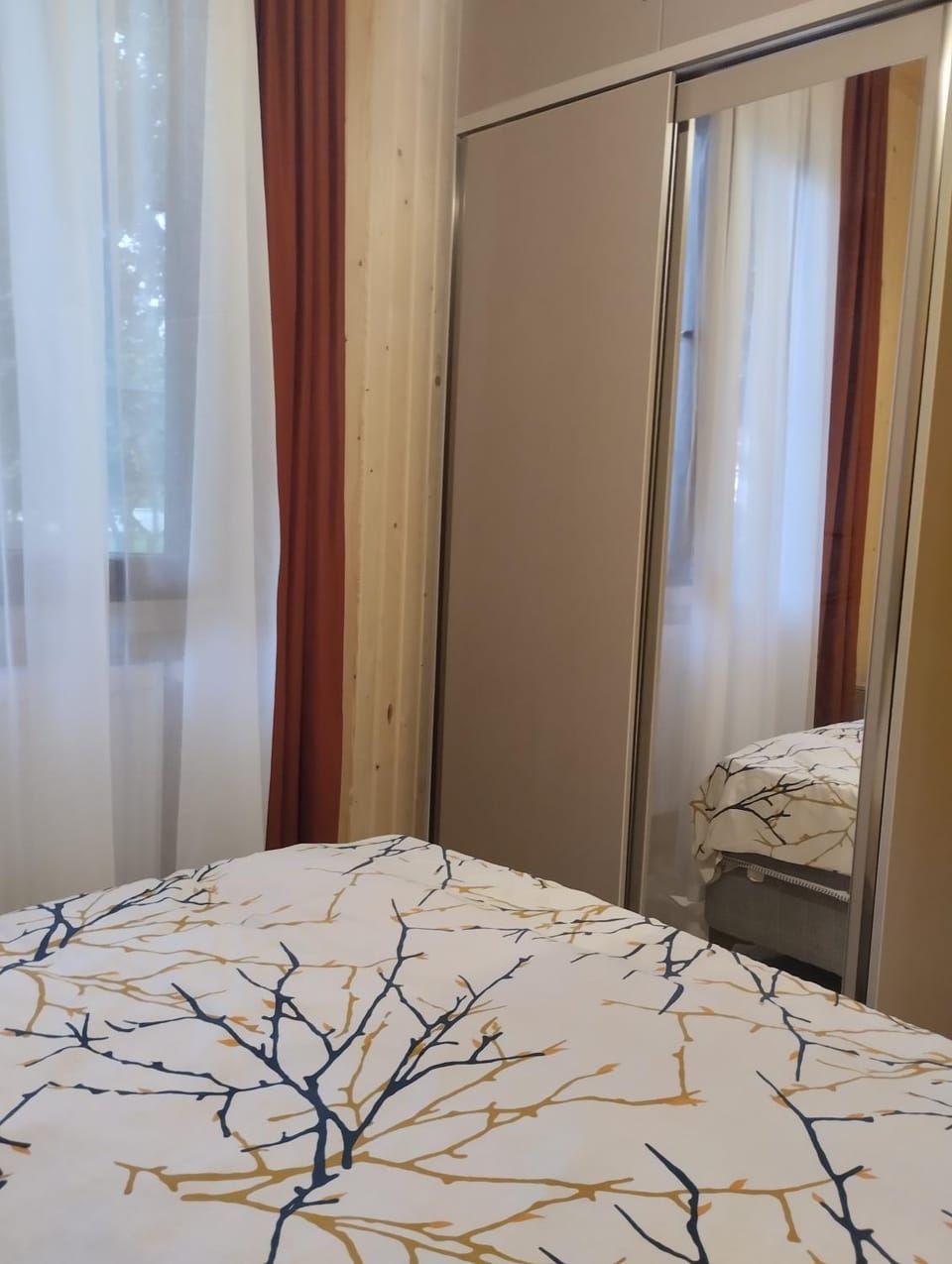 Bed, Photo of the whole room, Bedroom, wardrobe
