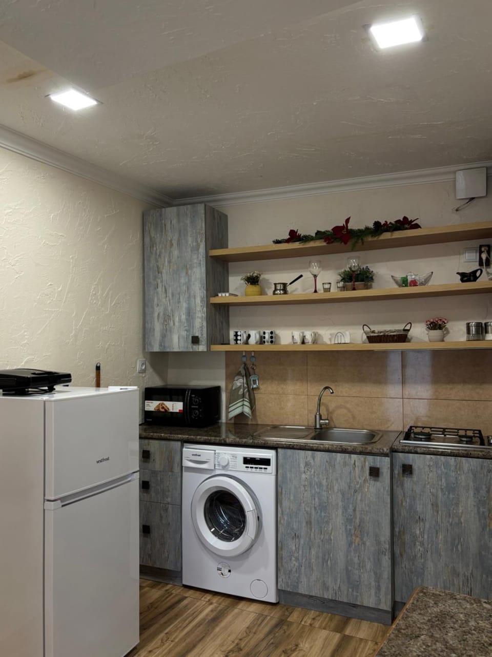 Kitchen or kitchenette, dishwasher, minibar, oven, pet friendly, stove, washing machine, dryer