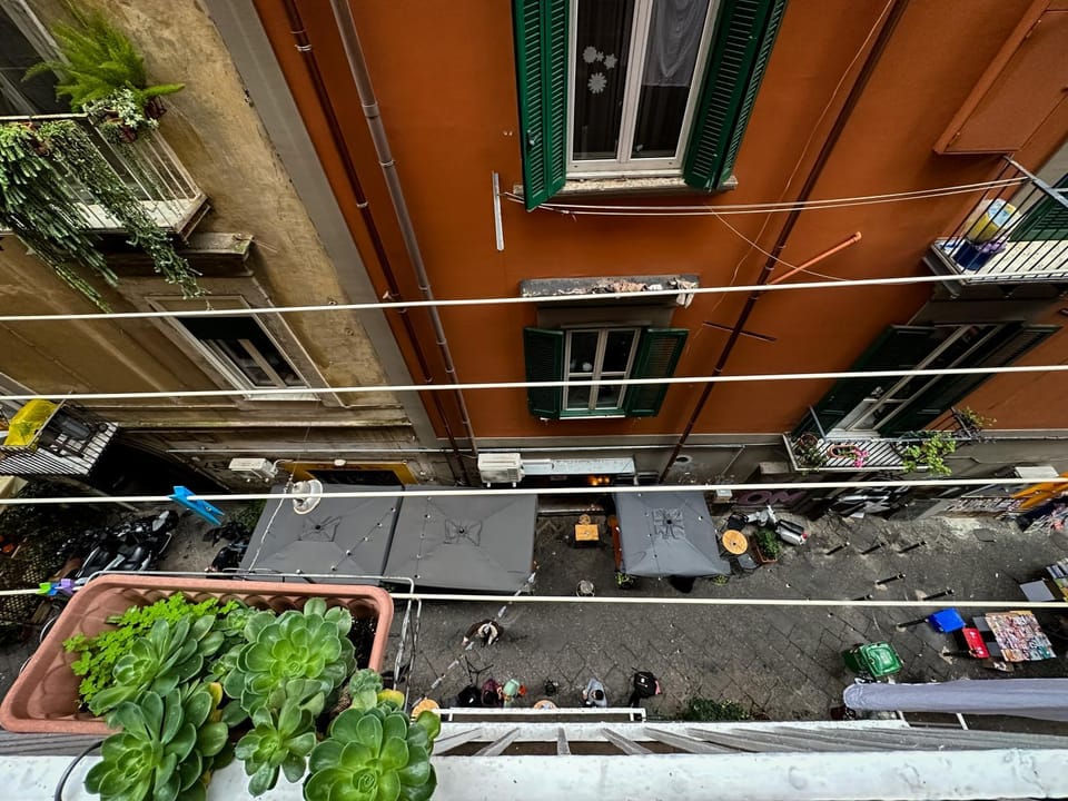 Property building, Day, Neighbourhood, Bird's eye view, View (from property/room), Balcony/Terrace, City view, Street view