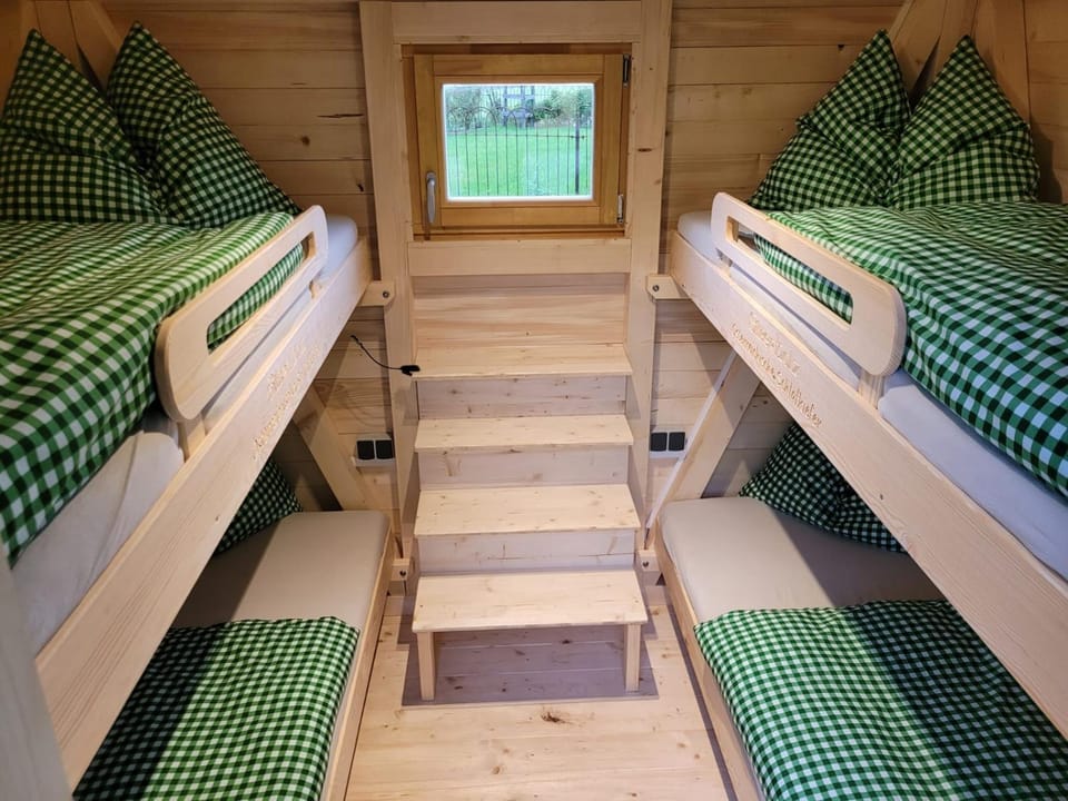Photo of the whole room, bunk bed