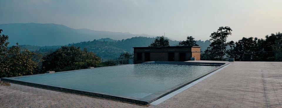 Natural landscape, Pool view, Swimming pool