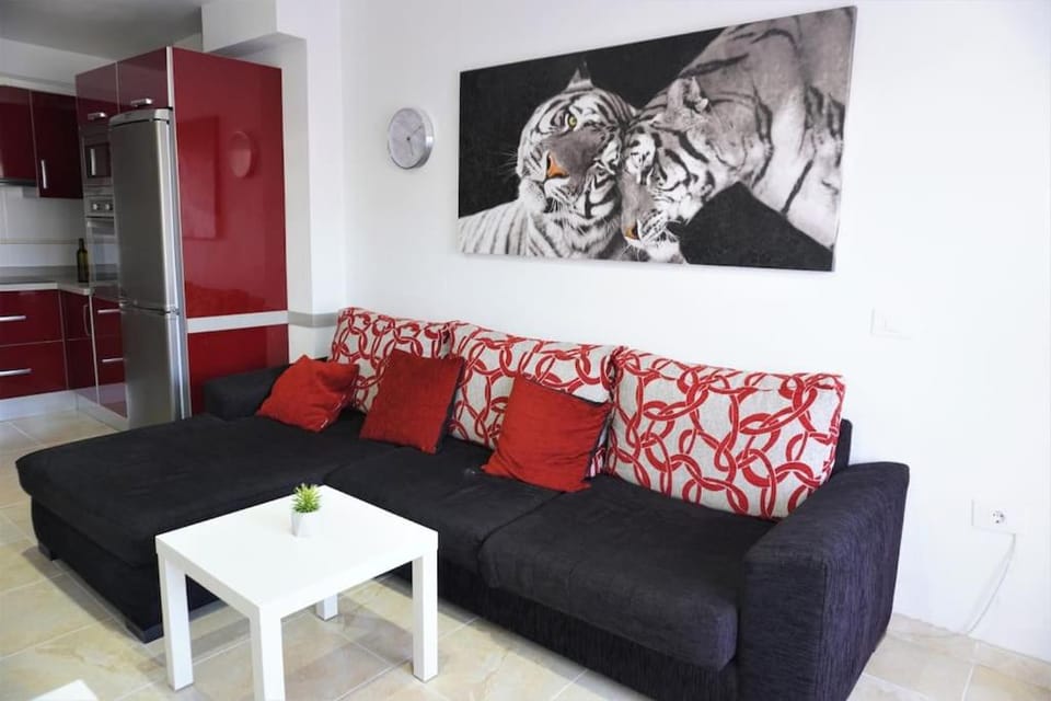 Kitchen or kitchenette, Living room
