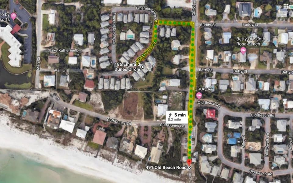 Breakaway House in South Walton County