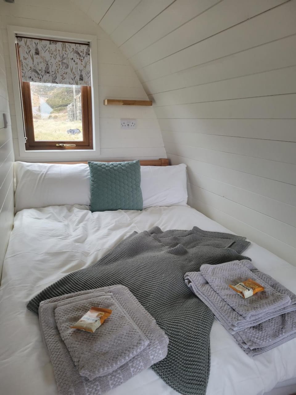 Handa pod in scottish highlands. Chalet in Scotland
