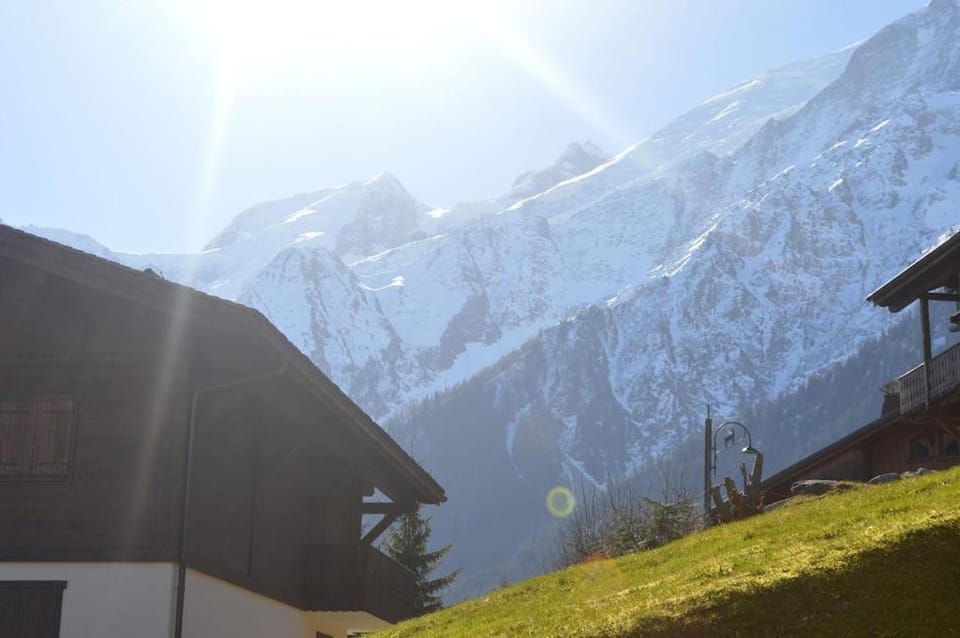 2 bedroom Apartment in Les Houches Stone's throw from Prairon lift Apartment in Les Houches