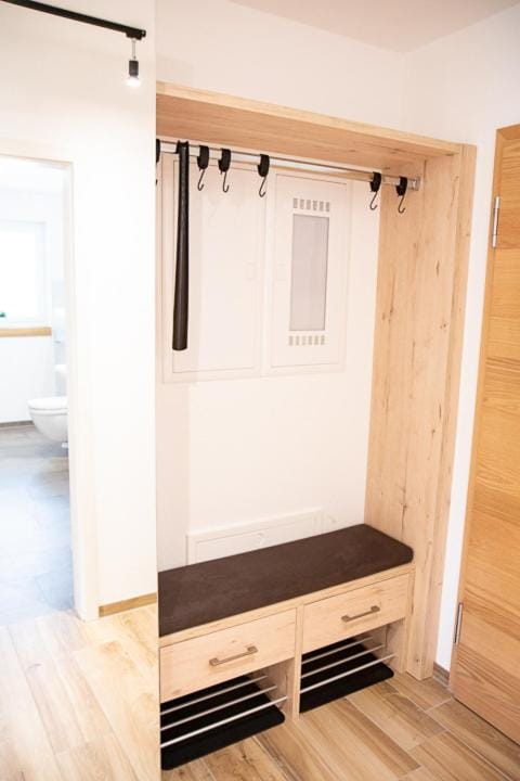 Photo of the whole room, wardrobe