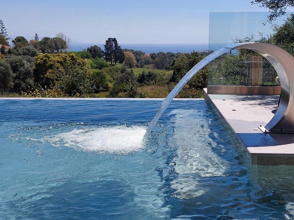 Hot Tub, View (from property/room), Mountain view, Sea view, Swimming pool