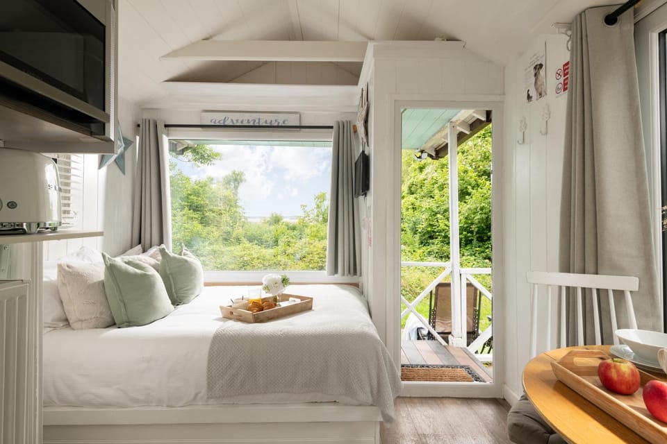 Bed, TV and multimedia, View (from property/room), Bedroom, Food, towels