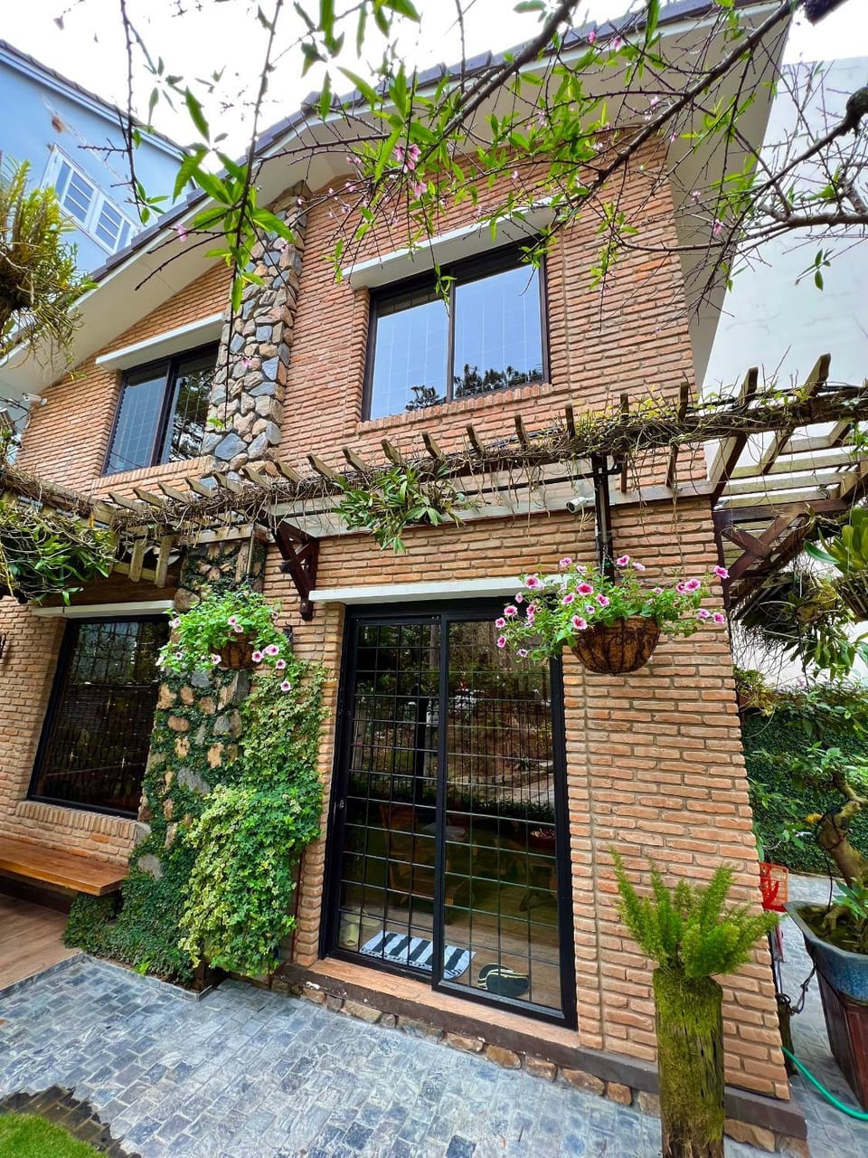 Property building, Garden, Garden view