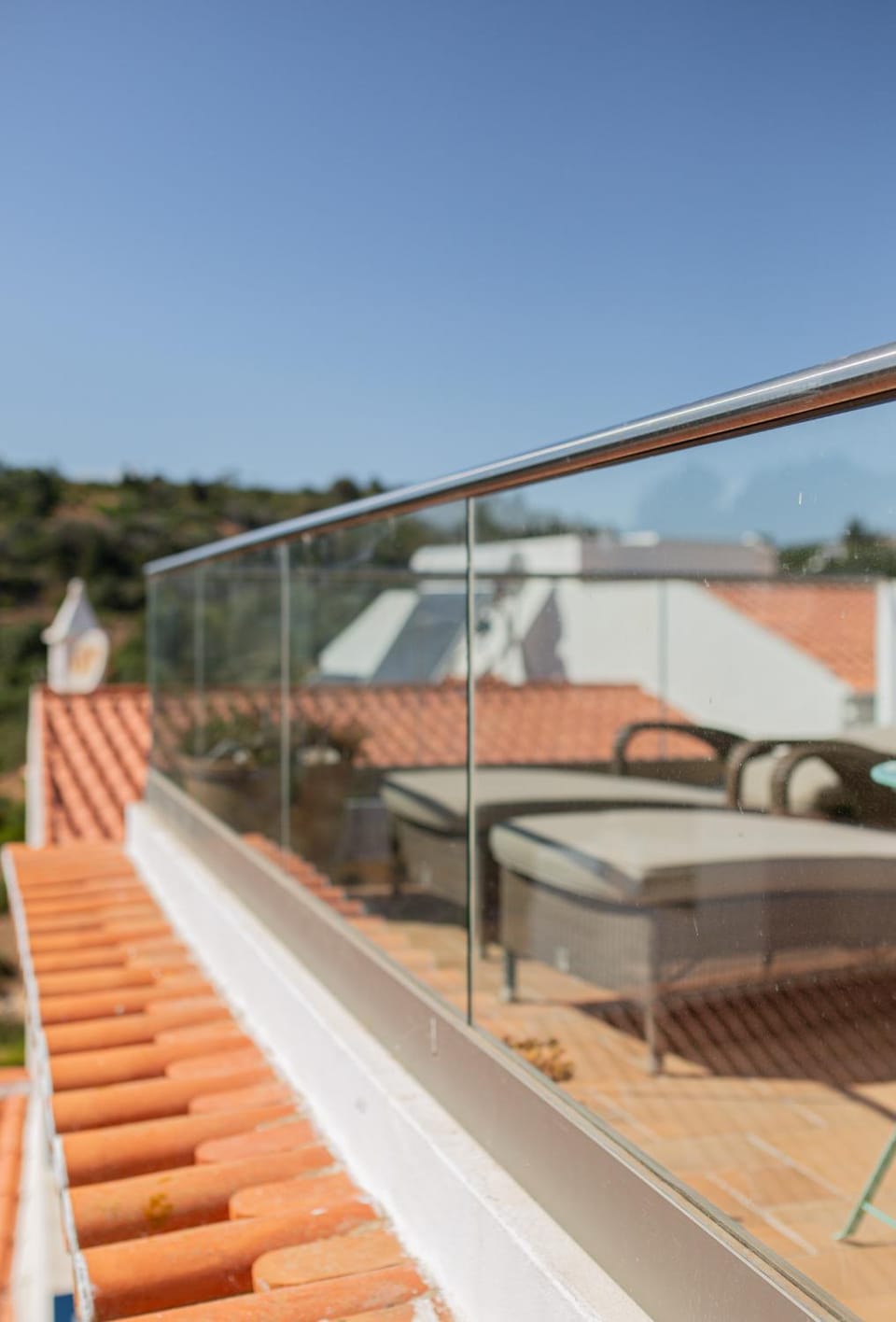 Property building, Sea view, sunbed