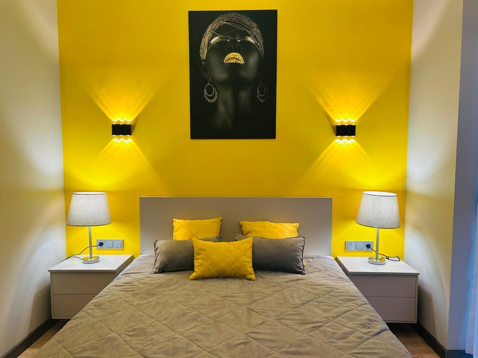 Bed, Decorative detail, Bedroom