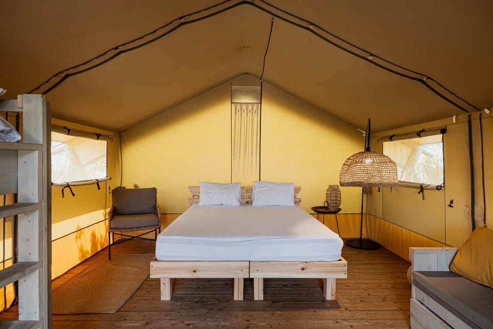 Bed, Living room, Photo of the whole room, Seating area, Bedroom