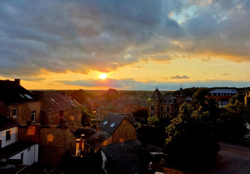 Natural landscape, City view, Sunset