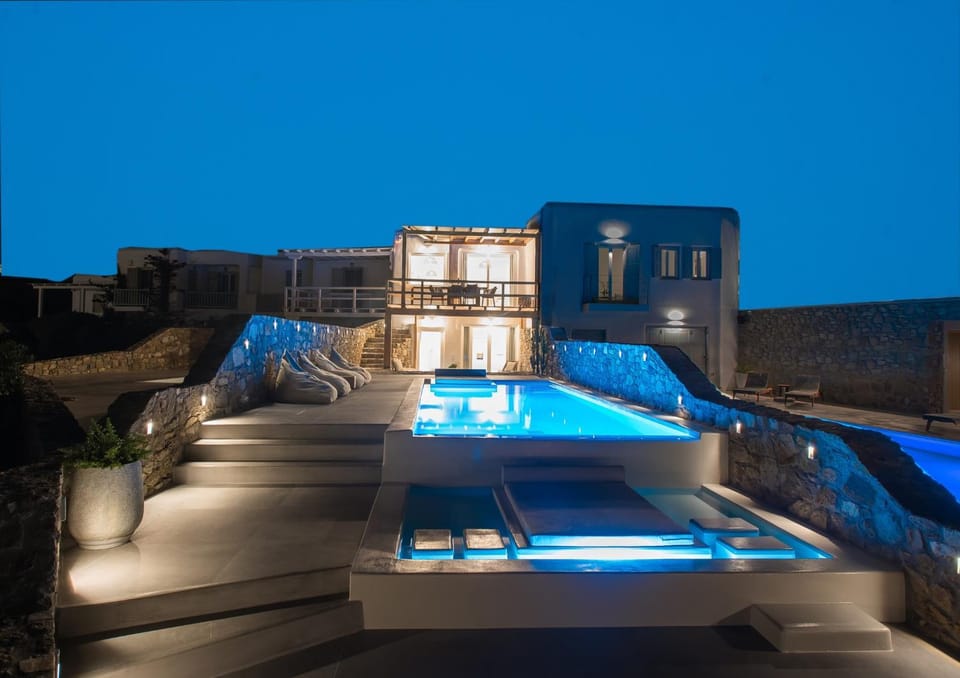 Property building, Night, Other, Landmark view, Pool view, Sea view, Swimming pool, sunbed
