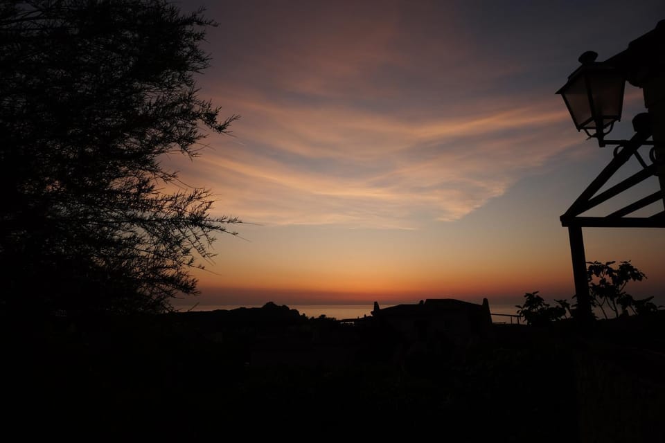 Natural landscape, Sea view, Sunset