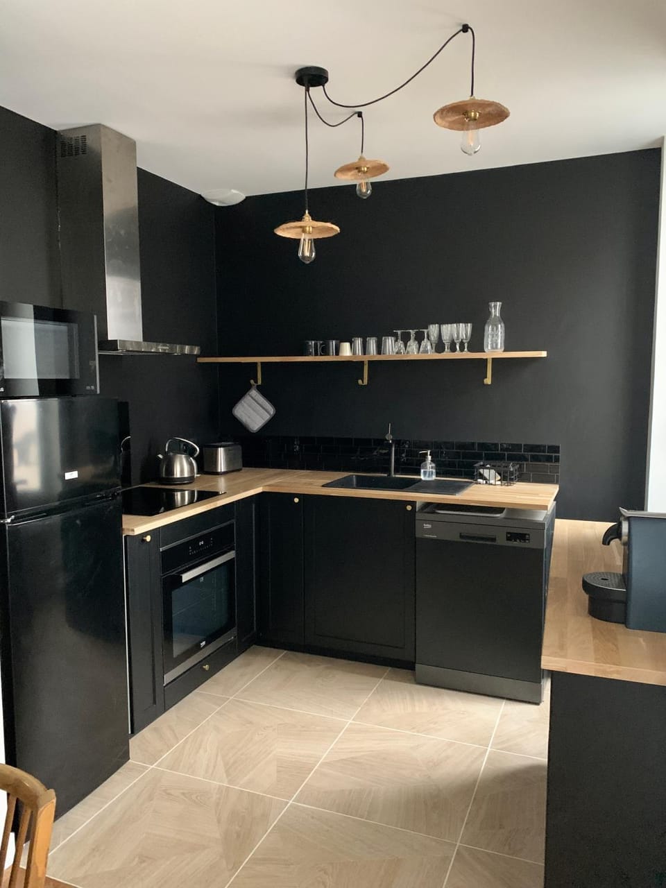 Kitchen or kitchenette, dishwasher, minibar, pet friendly, stove