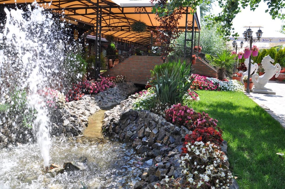 Property building, Garden