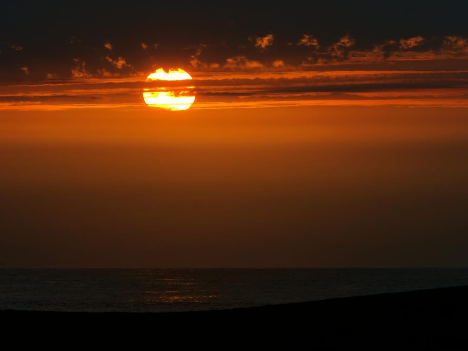 Natural landscape, Sea view, Sunset