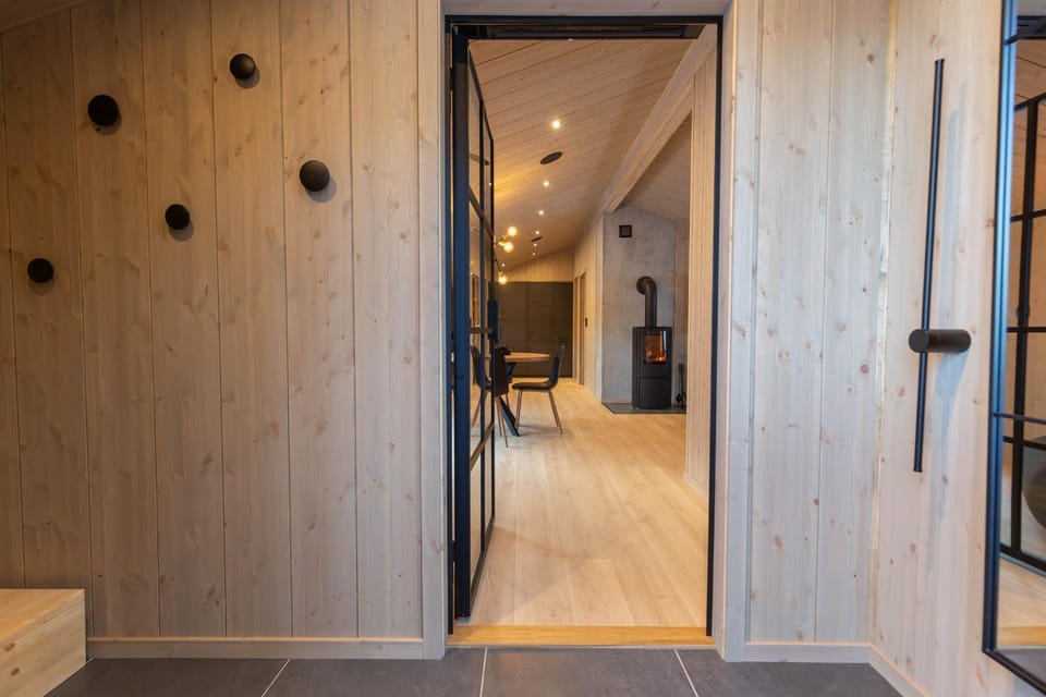 High standard cabin close to the Flå city center Cabin in Viken, Norway