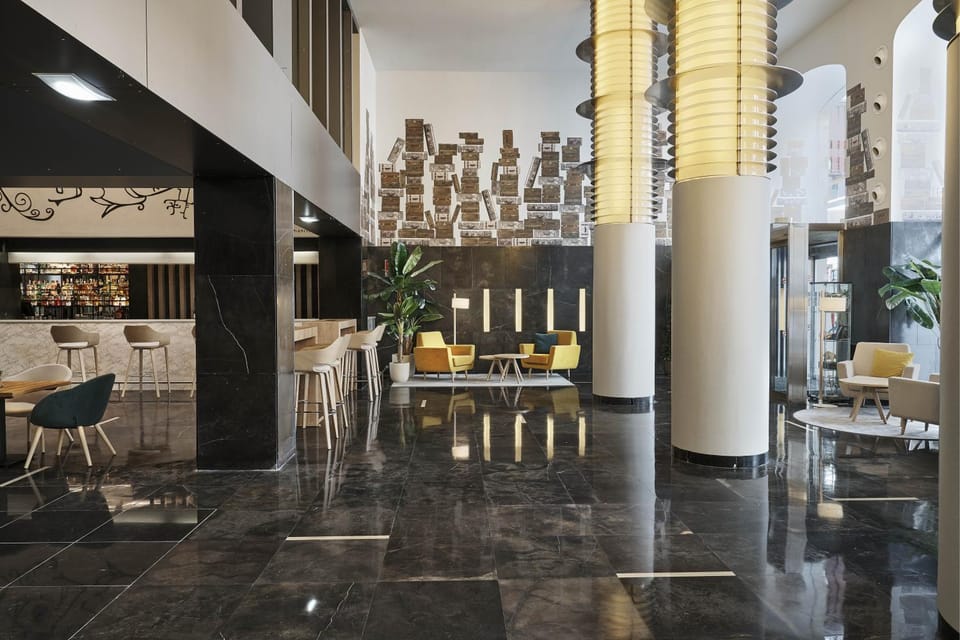 Lobby or reception, Decorative detail